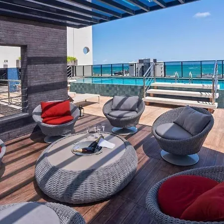 Time Apto 410 Quarto Sala Luxo Conforto Na Praia Ponta Verde Maceio  Exterior photo